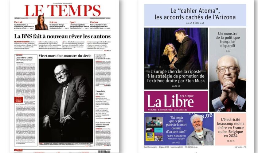 «Militant extrémiste», «tribun du peuple», «monstre politique» : la presse étrangère raconte la vie de Jean-Marie Le Pen