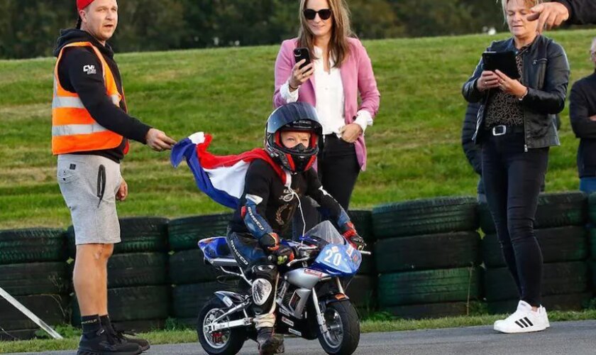 Muere tras un accidente Sid Veijer, joven promesa de las motos de solo siete años