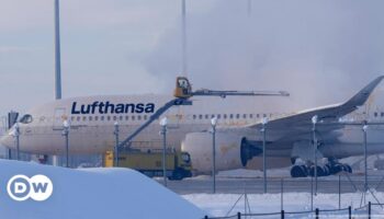 Munich, Frankfurt flights canceled amid winter weather