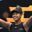 Naomi Osaka celebrates her second round win at the Australian Open