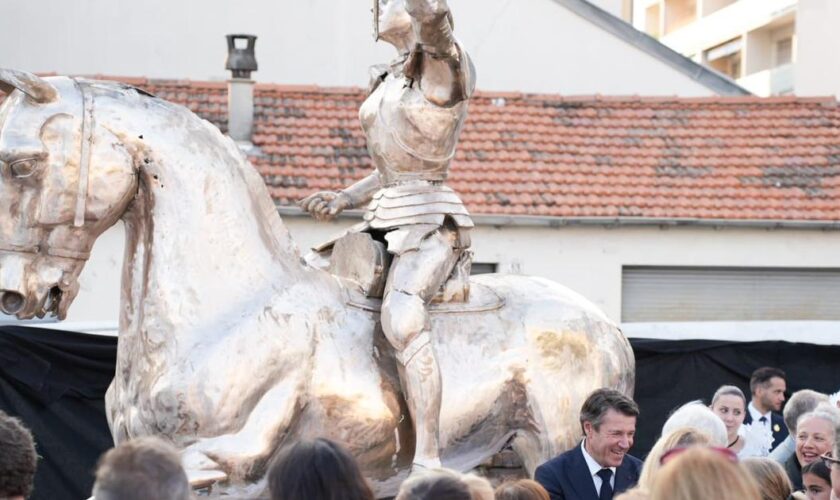 Nice : contraint par la justice de démonter «sa» statue de Jeanne d’Arc, Estrosi enrage contre le préfet Moutouh