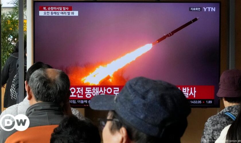 North Korea fires missile during Blinken visit to South