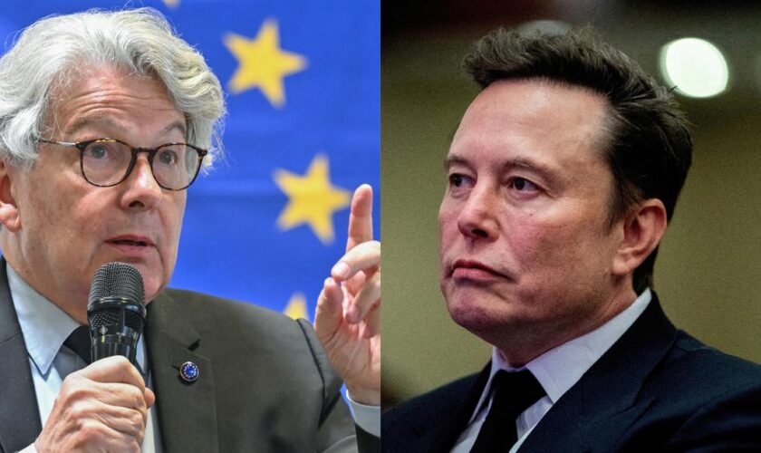 Nouvelle passe d’armes entre Elon Musk et Thierry Breton