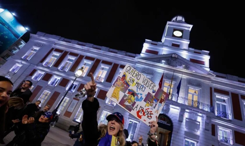 Nueva protesta anti-Maduro en Madrid, el epicentro de la diáspora: "Es un golpe de Estado"