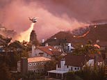 Pacific Palisades fire burns homes to ground as Los Angeles officials give dire warning: Live updates