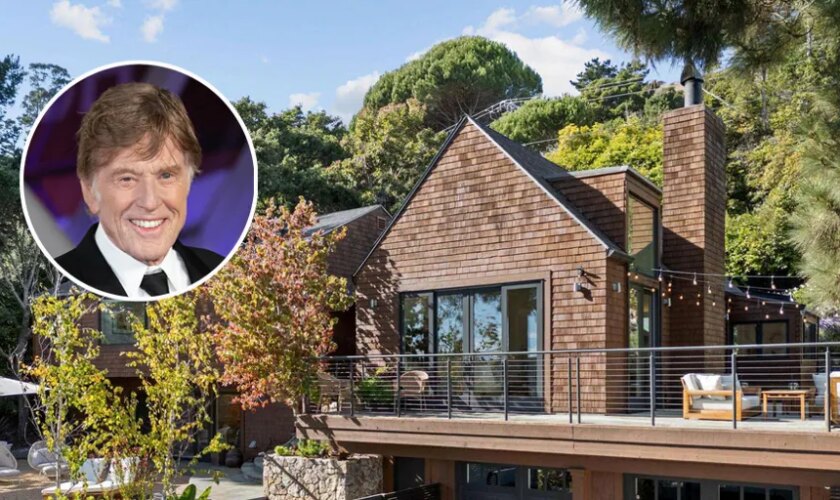 Robert Redford vende su casa de la Bahía de Marin por 4,5 millones de euros