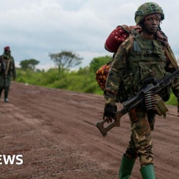 Rwanda-backed rebels seize key town in DR Congo