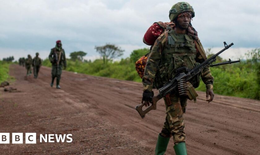 Rwanda-backed rebels seize key town in DR Congo