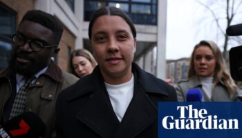 Sam Kerr appears in court charged with alleged racially aggravated harassment