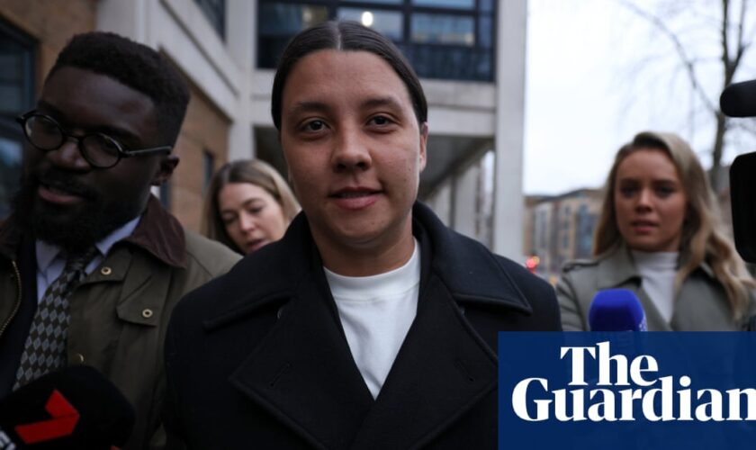 Sam Kerr appears in court charged with alleged racially aggravated harassment