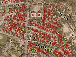 Satellite map shows every home destroyed by devastating LA fires as officials warn of hellish week with dozens declared dead