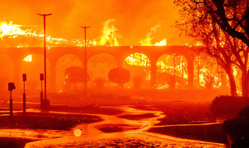 Several Local Landmarks Are Destroyed in Southern California Wildfires