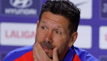 Simeone se muerde la lengua sobre el caso Olmo y la sanción a Vinicius: «Mejor me callo»