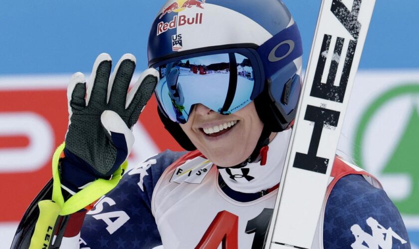 Ski alpin : incroyable Lindsey Vonn, au pied du podium du Super G de Sankt Anton