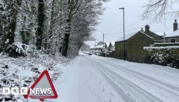 Snow and ice warnings remain after floods hit UK