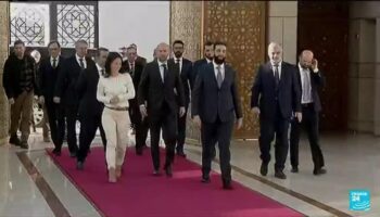 Syrie : visite des chefs de la diplomatie française et allemande