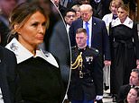 The secret message stitched into Melania Trump's garments at Jimmy Carter's funeral that explain her strikingly somber mood