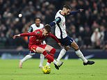 Tottenham vs Liverpool - Carabao Cup semi-final: Live score, team news and updates as ELEVEN minutes are added on in first half after Spurs star suffered nasty injury as Ange eyes much-needed win