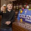 Trainee gas engineer, 20, who won £7.5m on the Lottery insists he'll keep working and reveals the unglamorous way he celebrated win