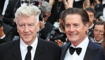 David Lynch (l.) und Kyle MacLachlan in Cannes.