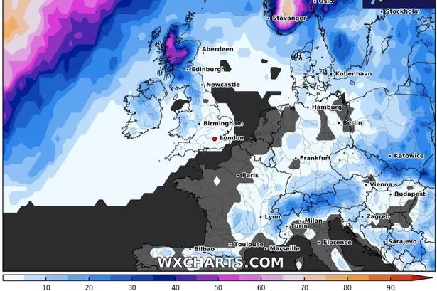 UK snow maps reveal how likely ANOTHER January blizzard is as Met Office issues 'icy' verdict