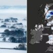 UK snow maps show exact date 500-mile Atlantic storm will bring SEVEN INCHES