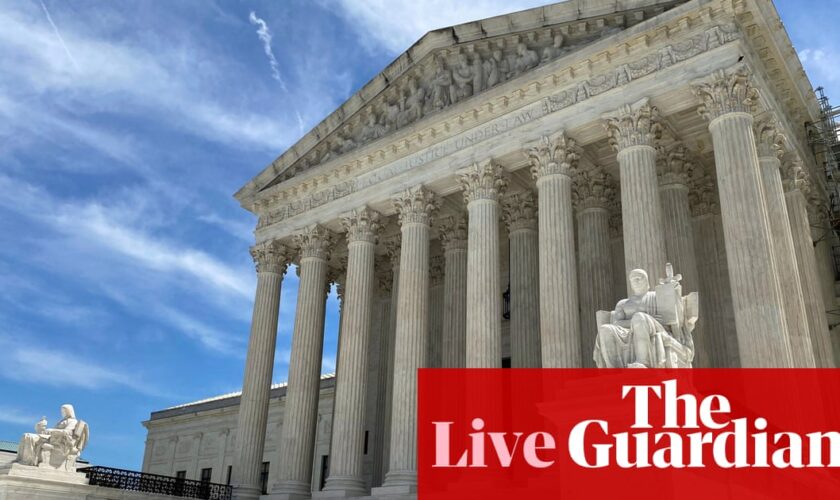 US supreme court cites TikTok’s relationship with ‘foreign adversary’ in upholding sale-or-ban law – live