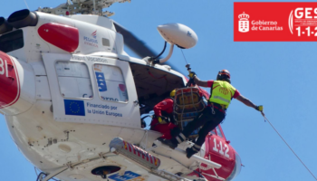 Un parapentista en Gran Canaria, evacuado en estado crítico tras una caída en una zona de difícil acceso