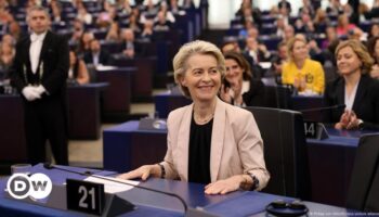 Von der Leyen 'deeply touched' to receive Charlemagne Prize