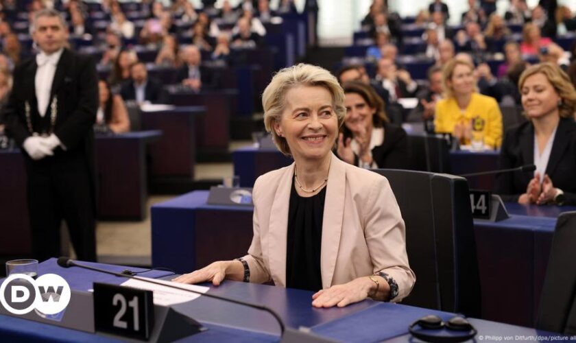 Von der Leyen 'deeply touched' to receive Charlemagne Prize