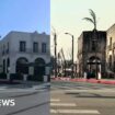 Watch: Before and after footage reveals scale of damage after LA wildfires