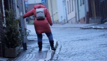 Bei Eisregen und Blitzeis ist besondere Obacht geboten