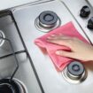 Woman's 'life-changing' cling film hack that removes stains from stove tops