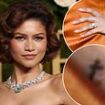 Zendaya sparks Tom Holland engagement rumors at 2025 Golden Globes with diamond ring and tiny tattoo